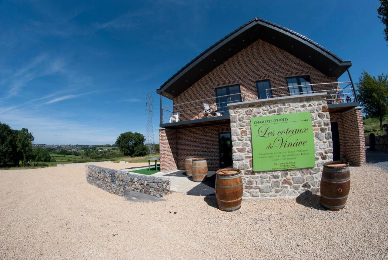 Les Coteaux Du Vinave Bed & Breakfast Herve Dış mekan fotoğraf